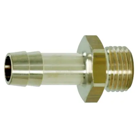 Шланговый наконечник латунный елочка 13 мм на внешнюю резьбу G3/8"AG KS Tools 5153390