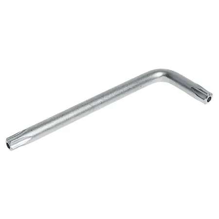 Ключ TORX 5-гранный с отверстием Г-образный TS25H L=60 мм JTC-71925