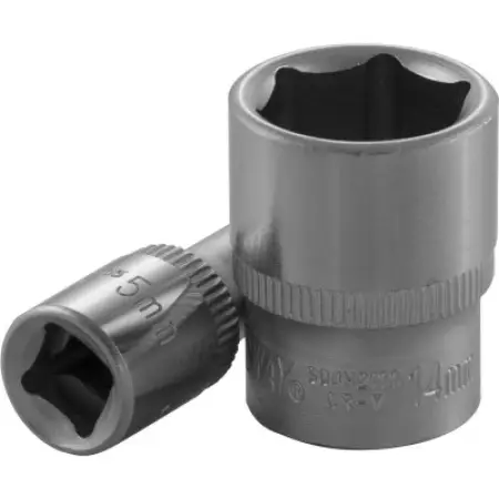 Головка торцевая 6-гранная 1/4"DR, 7 мм, Jonnesway, S04H2107