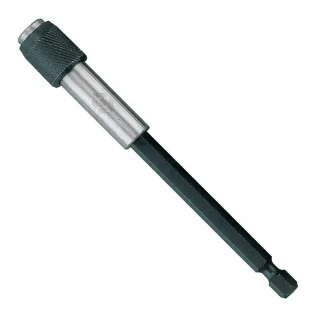 KING TONY 752-100 Держатель вставок (бит) 1/4", 100 мм, магнитный, с фиксатором, для шуруповерта