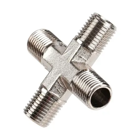 Nordberg NPX2MMMM Переходник резьбовой крест MMMM1/4"