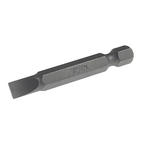 Бита шлицевая SL 1.0x6x50 мм, 1/4", для шуруповерта, JTC-1125006