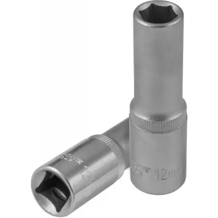 Головка торцевая глубокая 6-гранная 1/2"DR, 12 мм, Jonnesway, S04HD4112
