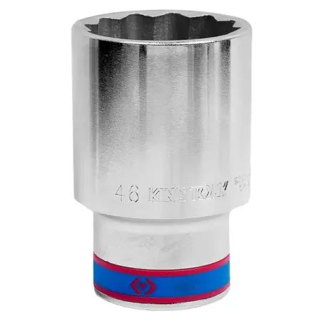 KING TONY 623046M Головка торцевая глубокая двенадцатигранная 3/4", 46 мм