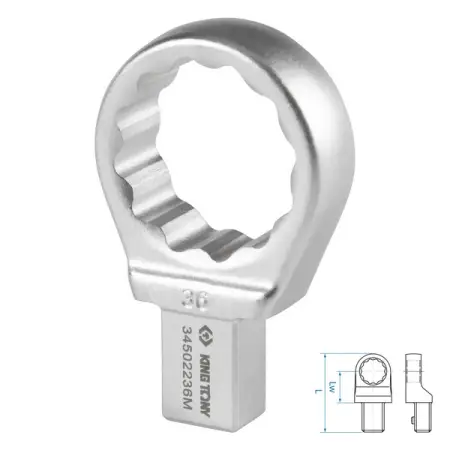 Насадка накидная серии FIT, 36 мм, 14x18 мм KING TONY 34502236M