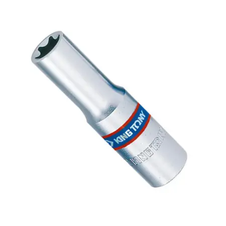 KING TONY 327518M Головка торцевая TORX глубокая 3/8 дюйма E18
