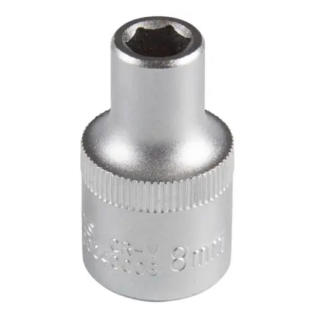 Головка торцевая стандартная шестигранная 1/2", 8 мм, AFFIX AF00040008