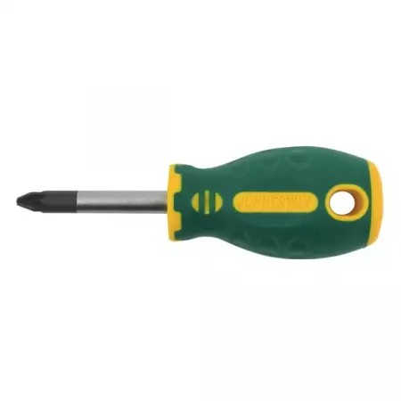 Отвертка стержневая POZIDRIV Anti-Slip Grip, PZ2x38, Jonnesway D71Z238