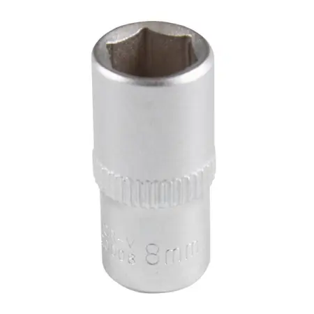 Головка торцевая стандартная шестигранная 1/4", 8 мм, AFFIX AF00020008