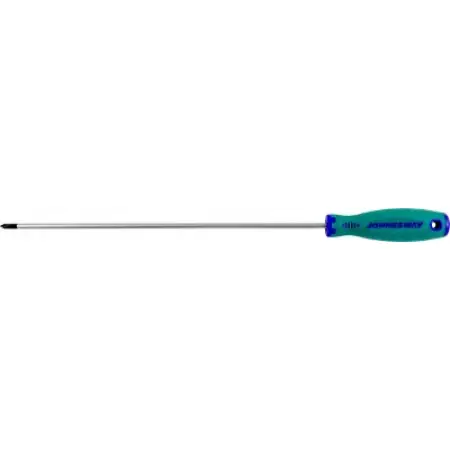 Отвертка стержневая крестовая ANTI-SLIP GRIP, PH1x300 мм, Jonnesway, D71P1300