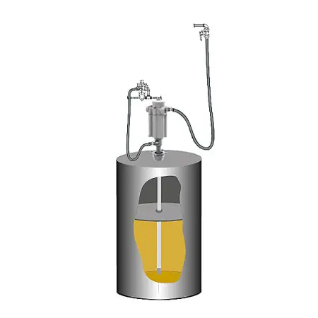 Комплект для консистентной смазки с насосом PumpMaster 3+3 для бочек 185 кг Samoa 429800