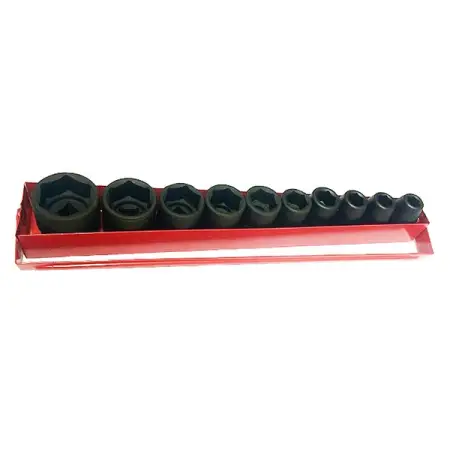 Набор ударных головок 1/2", 9-27 мм, 10 предметов, RODCRAFT 842002