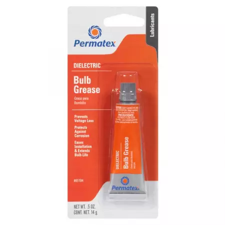 Смазка диэлектрическая для патронов ламп и электроконтактов, 14 г, Permatex Dielectric Bulb Grease