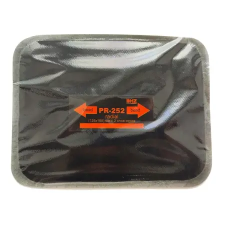 Пластырь радиальный резинокордный 125x165мм (2 сл) БХЗ PR-252 Professional