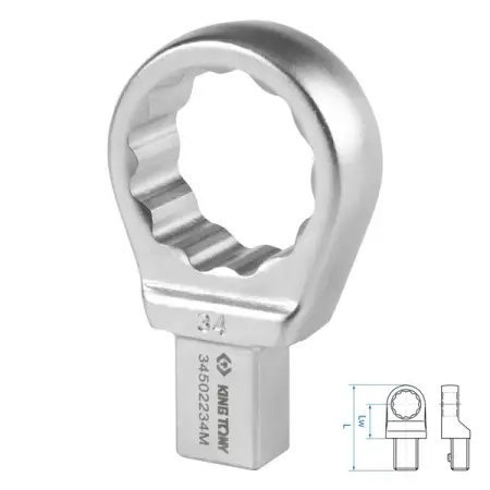 Насадка накидная серии FIT, 34 мм, 14x18 мм KING TONY 34502234M