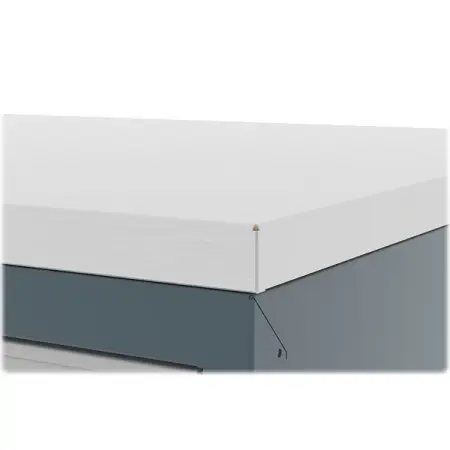 Столешница для двухтумбового верстака Premium, оцинкованная, Ferrum 11.9913