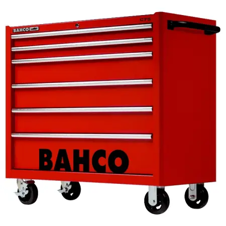 BAHCO 1475KXL6RED Тележка инструментальная 40 дюймов, 6 ящиков
