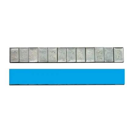 Самоклеющиеся стальные грузики 60 г (12х5 г) (50 шт) Clipper 0092Fe