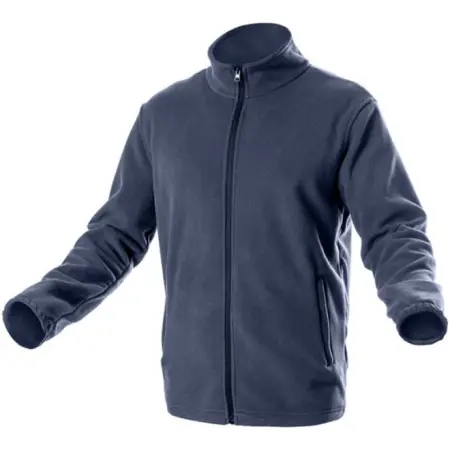 Толстовка флисовая, темно-синяя HOEGERT Pasader, размер 3XL, HT5K383-3XL