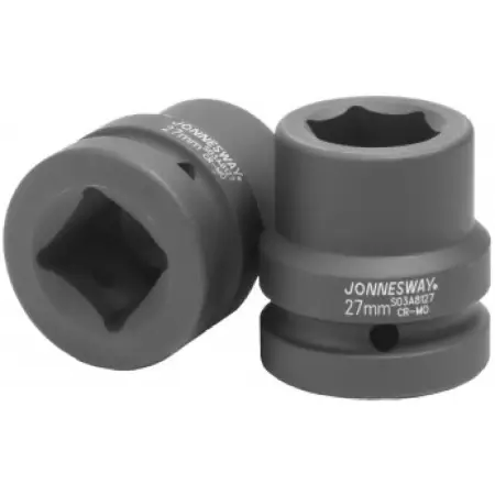 Головка торцевая ударная 6-гранная 1"DR, 27 мм, Jonnesway, S03A8127