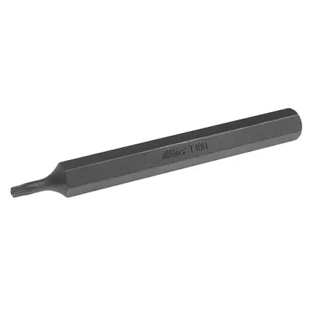 Бита TORX с отверстием T10Hx80 мм, 5/16”, удлиненная, JTC-1248010