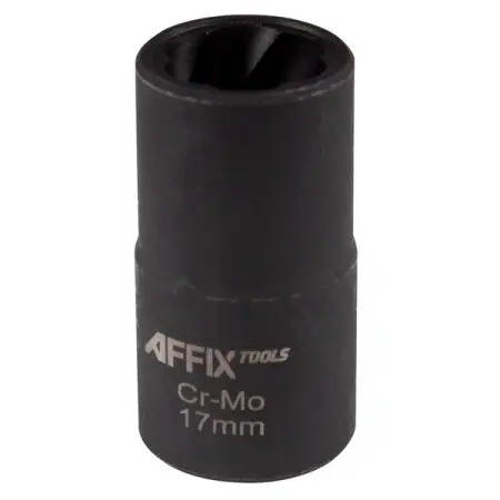Головка для поврежденного крепежа 1/2", 17 мм, AFFIX AF10930017