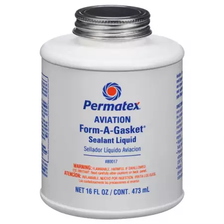 Герметик прокладок (FAG) №3 авиационный, 473 мл, Permatex Aviation Form-A-Gasket No. 3 Sealant Liquid