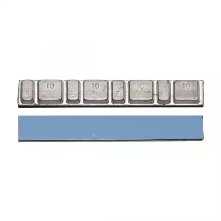 Самоклеющиеся штампованные грузики 60 г (50 шт) Clipper 0051