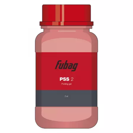 Травильная паста для сварки, 2 кг, Fubag PSS 2 + кисть