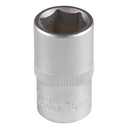 Головка торцевая стандартная шестигранная 1/2", 15 мм, AFFIX AF00040015