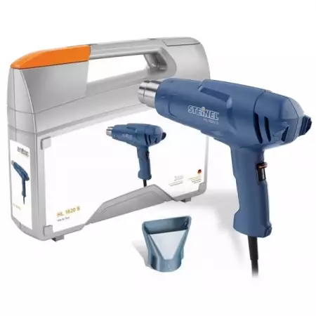 Термофен 1600 Вт с кейсом и насадкой Steinel HL 1620 S