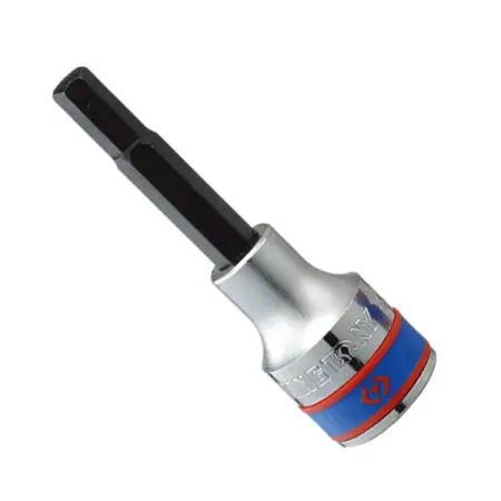 KING TONY 403505 Торцевая насадка (бита) 1/2 дюйма HEX H5 80 мм