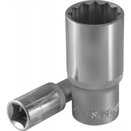 Головка торцевая глубокая 12-гранная 1/2"DR, 32 мм, Jonnesway, S04HD4732