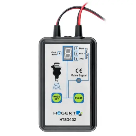 Электронный тестер топливных форсунок HOEGERT HT8G432