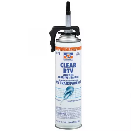 Клей-герметик силиконовый бесцветный, с автоподачей, 205 г, Permatex Clear RTV Silicone Adhesive Sealant