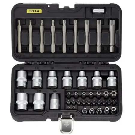 Набор инструментов TORX “КИЛЬ”, 44 предмета, BERGER BG044-1214