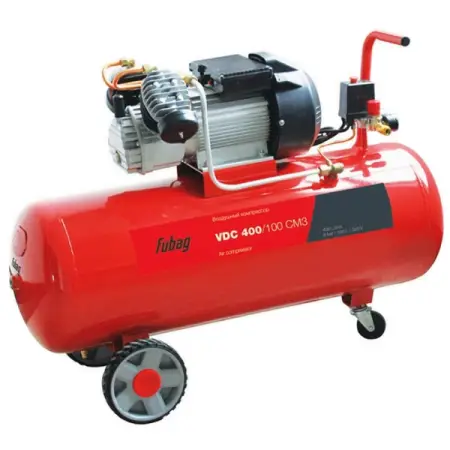 Компрессор масляный коаксиальный однофазный FUBAG VDC 400/100 CM3