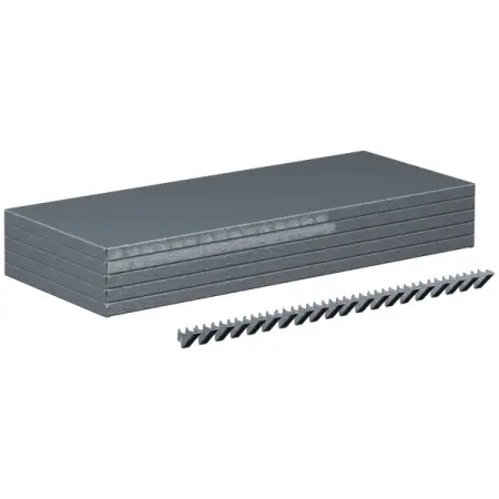 Упаковка полок оцинкованных 5 штук  для стеллажа Феррум 05.145G