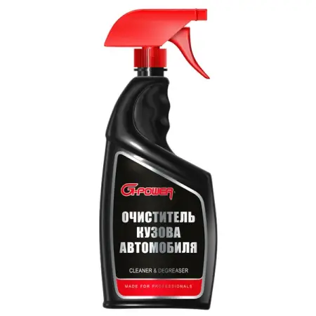 Очиститель-обезжириватель кузова автомобиля, 750 мл, спрей-триггер, G-Power GP-747