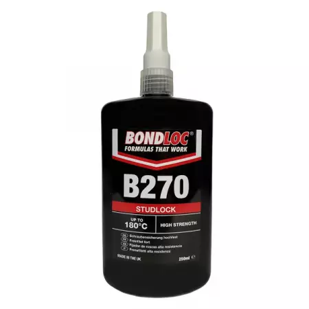 Резьбовой фиксатор высокой прочности, 250 мл, BONDLOC B270