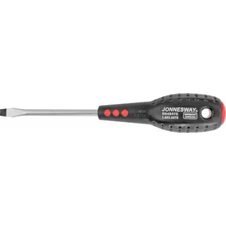 Отвертка стержневая шлицевая FULL STAR, SL5.5х75 мм, Jonnesway, D04S575