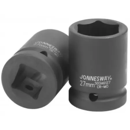 Головка торцевая ударная 6-гранная 3/4"DR, 27 мм, Jonnesway, S03A6127
