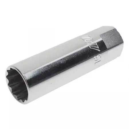Головка свечная 12-гранная 3/8”, 16 мм, с пружинным фиксатором, JTC-4812