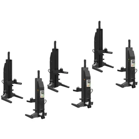 Колонны подкатные электрогидравлические, 6x8,5 т, беспроводные KRAFTWELL KRW6H8