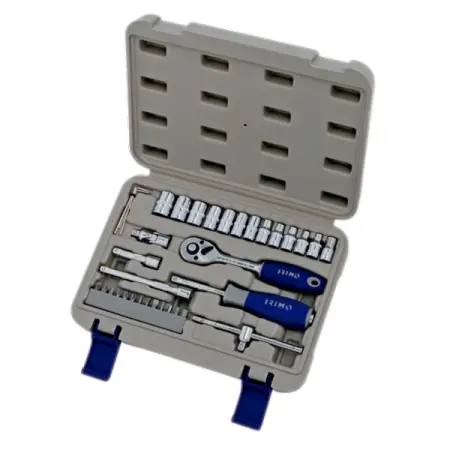 Набор торцевых головок и бит 1/4", 35 предметов, IRIMO 109-35-4