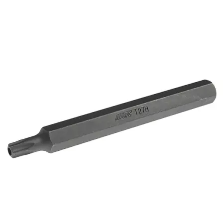 Бита TORX с отверстием T27Hx80 мм, 5/16”, удлиненная, JTC-1248027