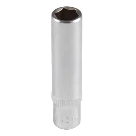 Головка торцевая глубокая шестигранная 1/4", 8 мм, AFFIX AF00120008