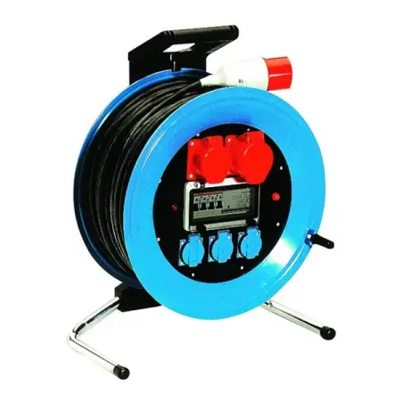Удлинитель промышленный 30 м 380 В 5 розеток на открытой катушке Lena Lighting 32A EXTENSION REEL