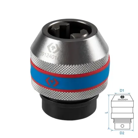 KING TONY 39124016M Держатель метчика М20-М27, 1/2"