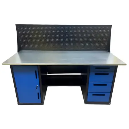 Верстак инструментальный двухтумбовый, экран, Great Wolf GWT-V1800B1